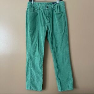 Vineyard Vines Green Corduroy Pants size 32